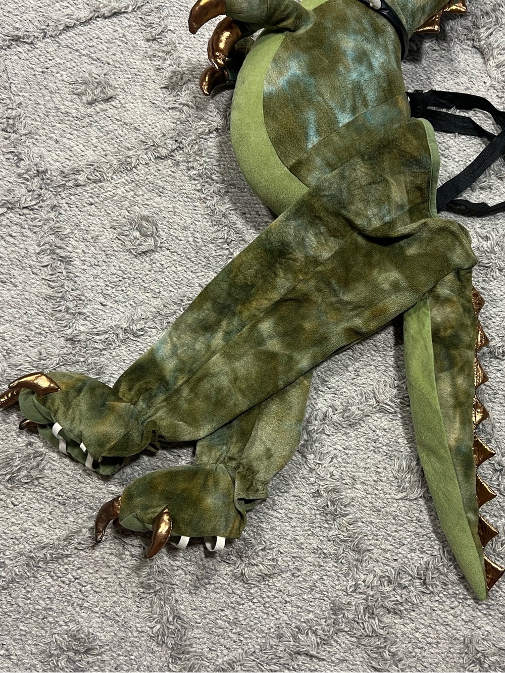 Ministry of Rascals Light Up Growling Dinosaur Ride On Costume Ages 3-7 GUC - Picture 5 of 11